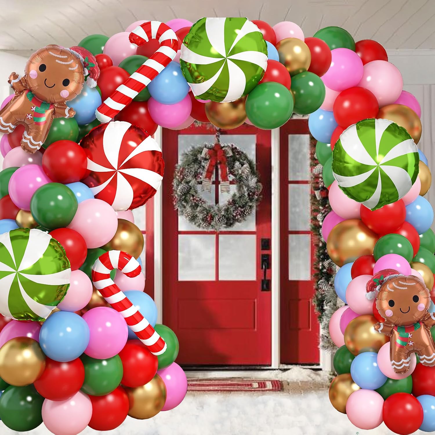 ชุดซุ้มโค้งลูกโป่งคริสต์มาส 11 - Balloon Arch Kit บทวิจารณ์และราคา