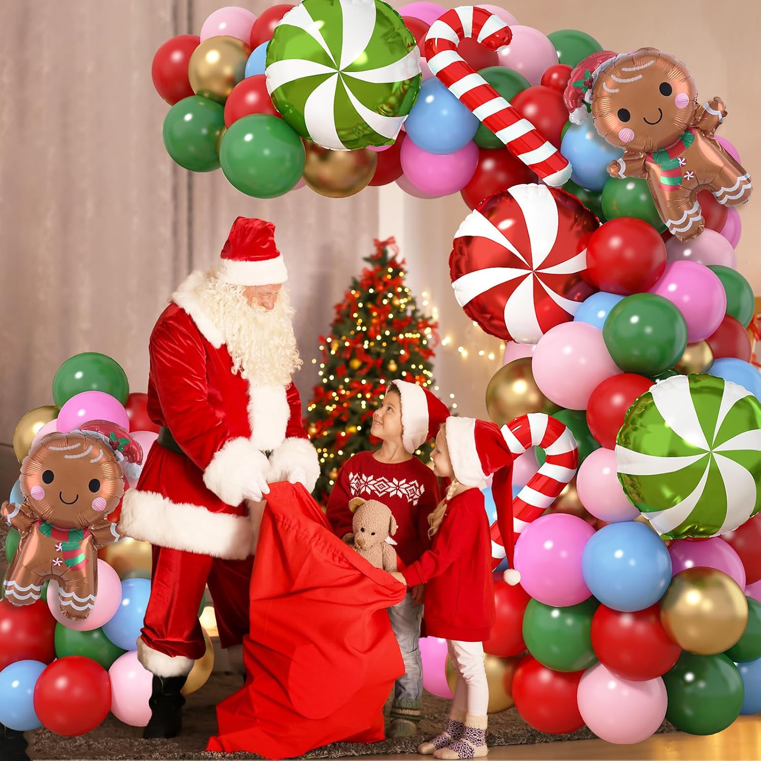 ชุดซุ้มโค้งลูกโป่งคริสต์มาส 11 - Balloon Arch Kit บทวิจารณ์และราคา