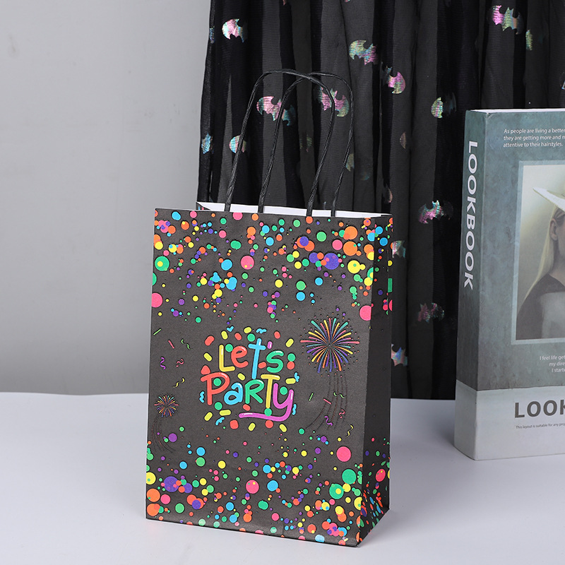 ถุงกระดาษเรืองแสงในสีเข้มถุงซา - Let'S Party Event Supply บทวิจารณ์และราคา