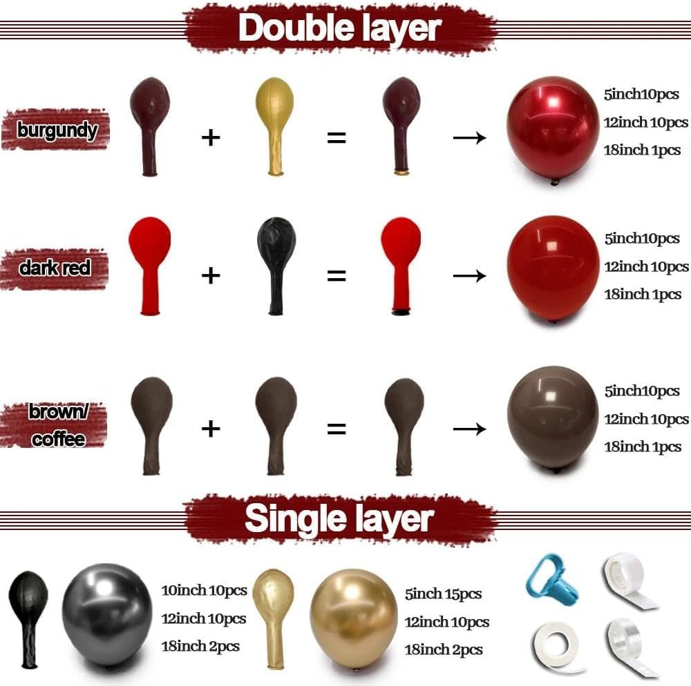 ชุดลูกโป่งตกแต่งฮาโลวีน ลูกโป่ - Balloon Arch Kit บทวิจารณ์และราคา