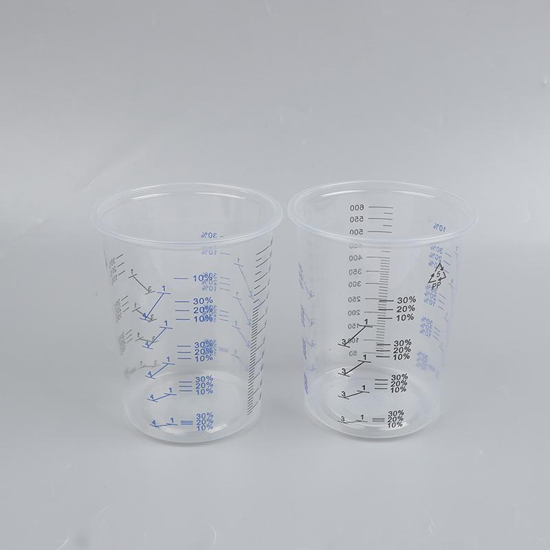 ถ้วยผสมสีพลาสติกแบบปรับเทียบได - Plastic Cup 50Pcs บทวิจารณ์และราคา