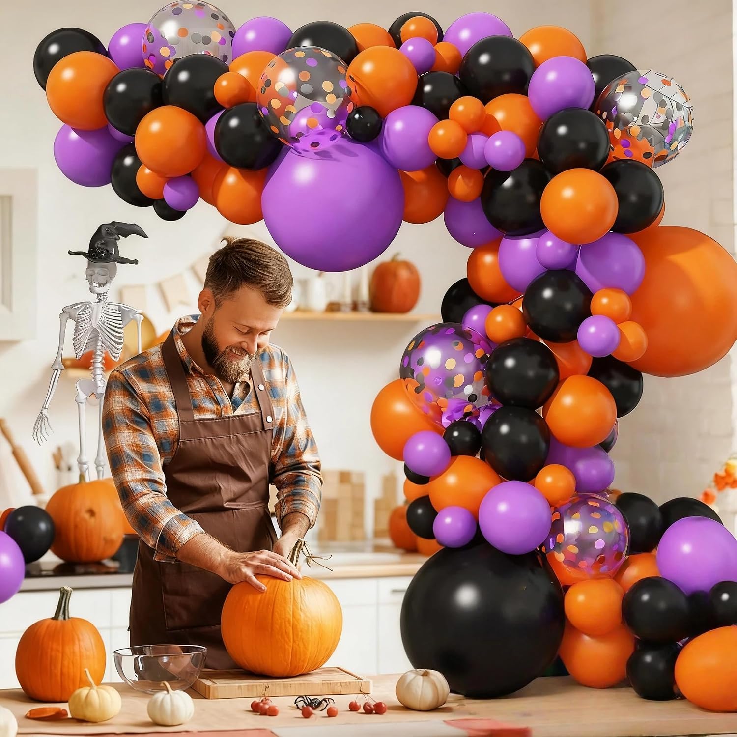 ชุดตกแต่งซุ้มลูกโป่งฮาโลวีน Jo - Balloon Arch Kit บทวิจารณ์และราคา