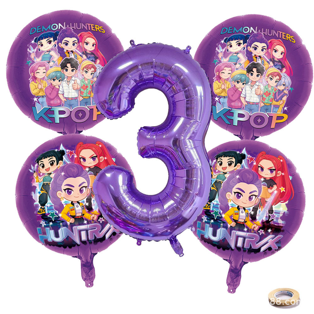 ชุดลูกโป่งฟอยล์ K P สำหรับกลุ่ - Event Party บทวิจารณ์และราคา