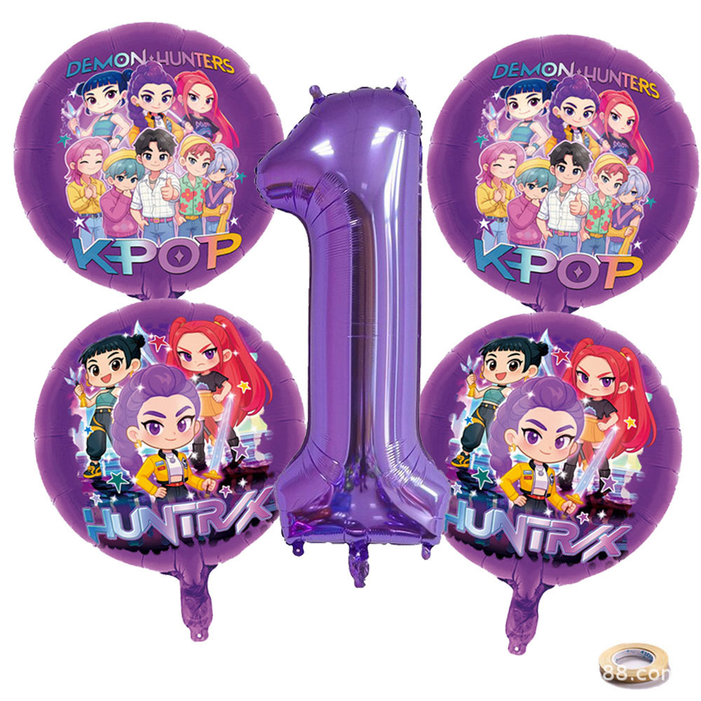 ชุดลูกโป่งฟอยล์ K P สำหรับกลุ่ - Event Party บทวิจารณ์และราคา