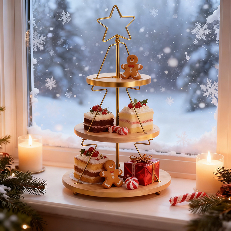 ชั้นวางเค้กสามชั้น DaS Light L - Cupcake Stand Tier บทวิจารณ์และราคา