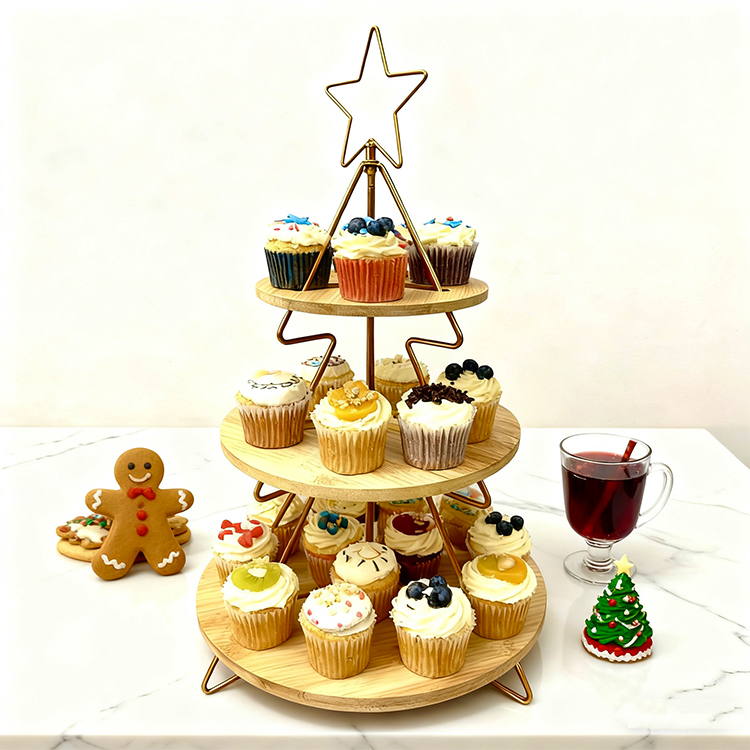 ชั้นวางเค้กสามชั้น DaS Light L - Cupcake Stand Tier บทวิจารณ์และราคา