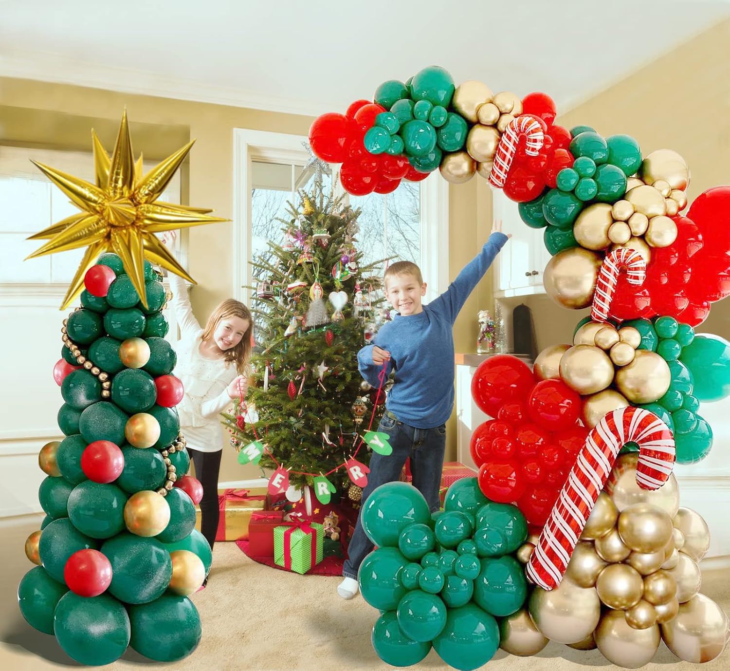 ชุดลูกโป่งตกแต่งซุ้มโค้งสำหรับ - Balloon Arch Kit บทวิจารณ์และราคา