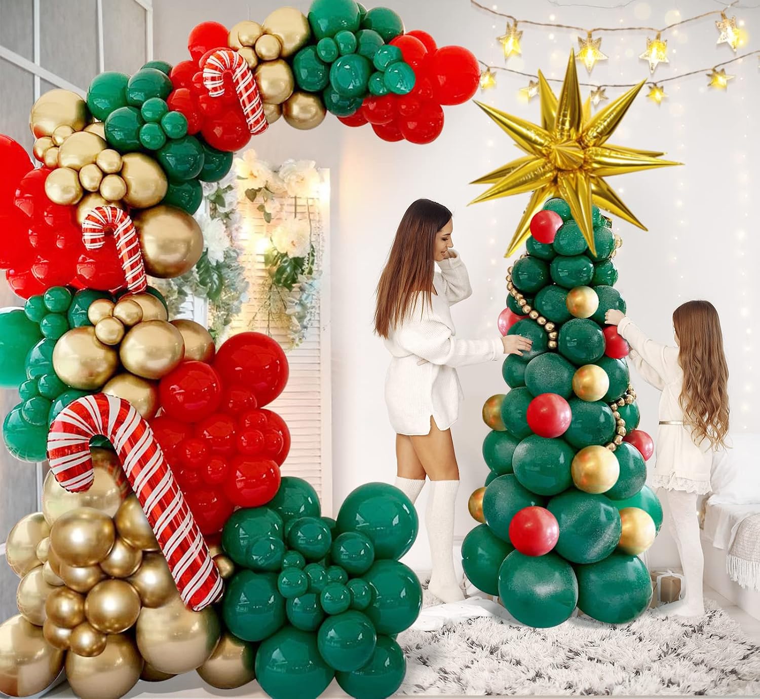 ชุดลูกโป่งตกแต่งซุ้มโค้งสำหรับ - Balloon Arch Kit บทวิจารณ์และราคา